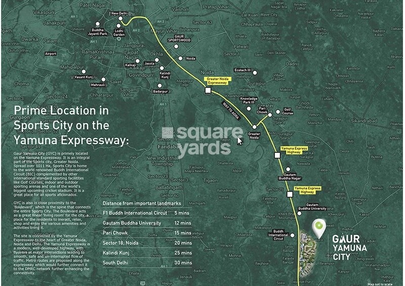 Gaur Yamuna City Plot Location Image