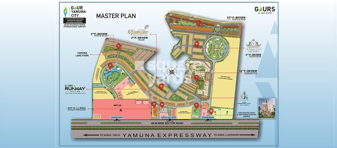 Gaur Yamuna City Master Plan 1
