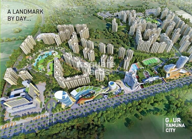 Gaur Yamuna City Tower View 1