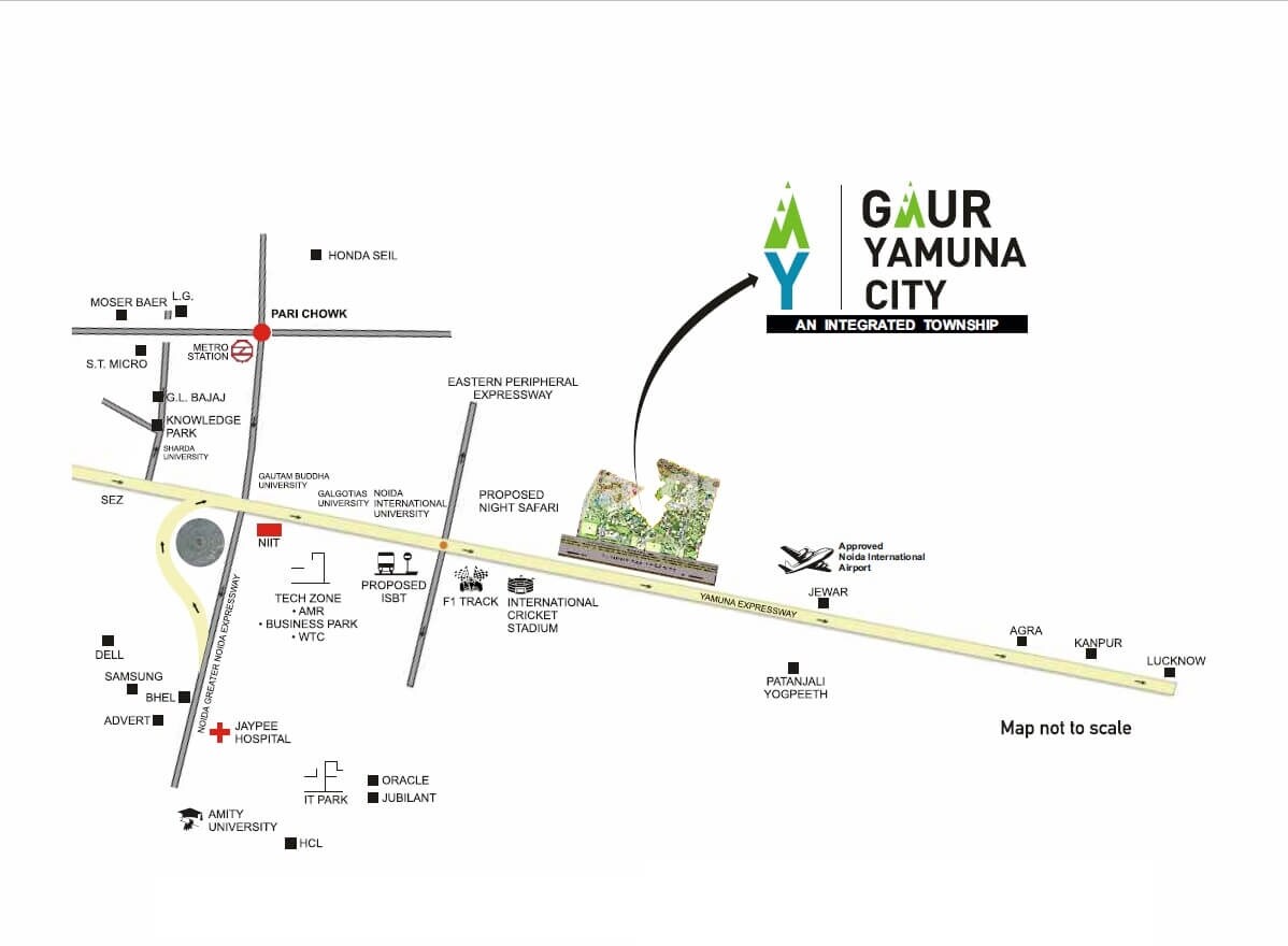 Gaurs 16th Parkview Independent Floors Location Image