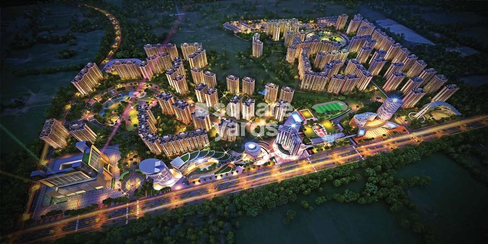 Gaurs 16th Parkview Independent Floors Tower View