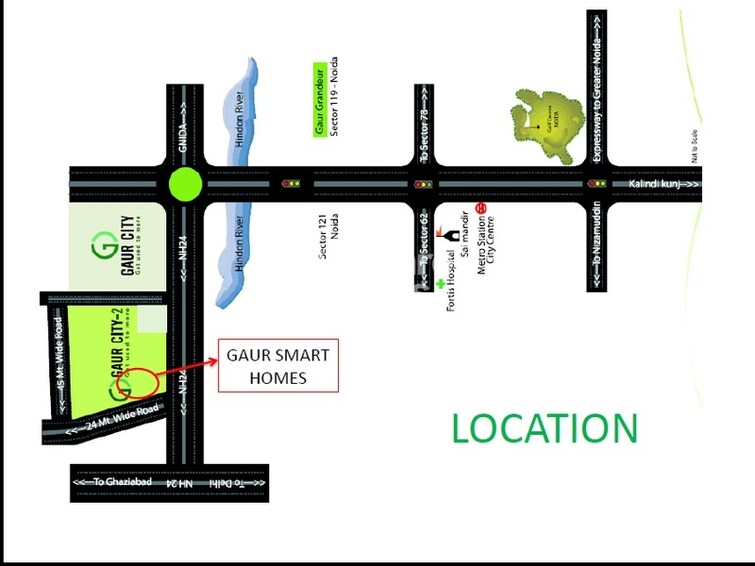 Gaurs Smart Homes Location Image
