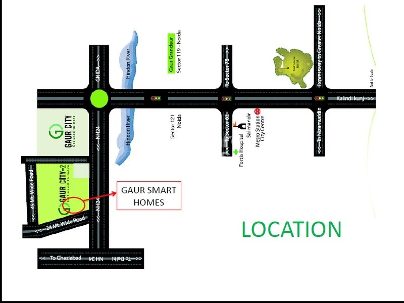 Gaurs Smart Homes Location Image