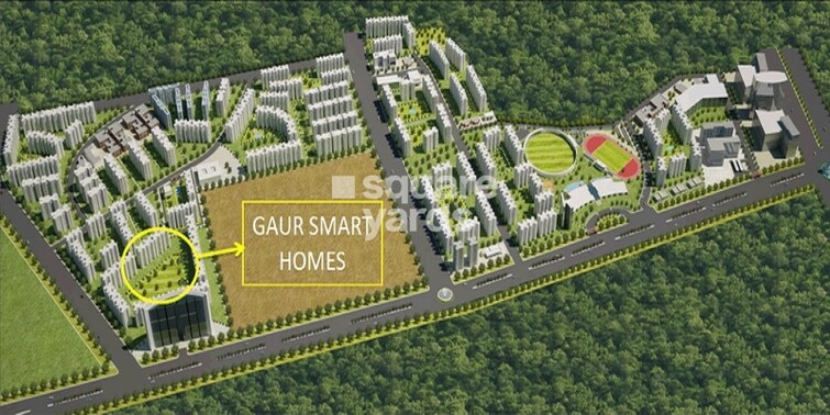 Gaurs Smart Homes Master Plan Image