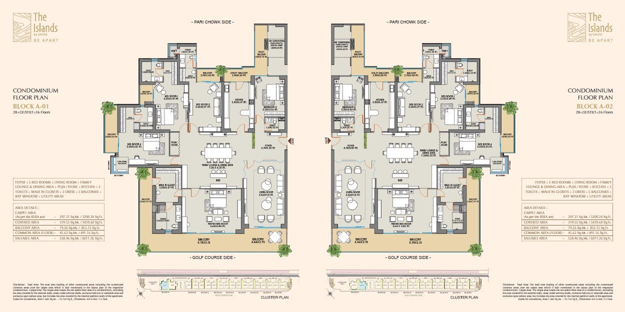 Gaurs The Islands Floor Plans 1
