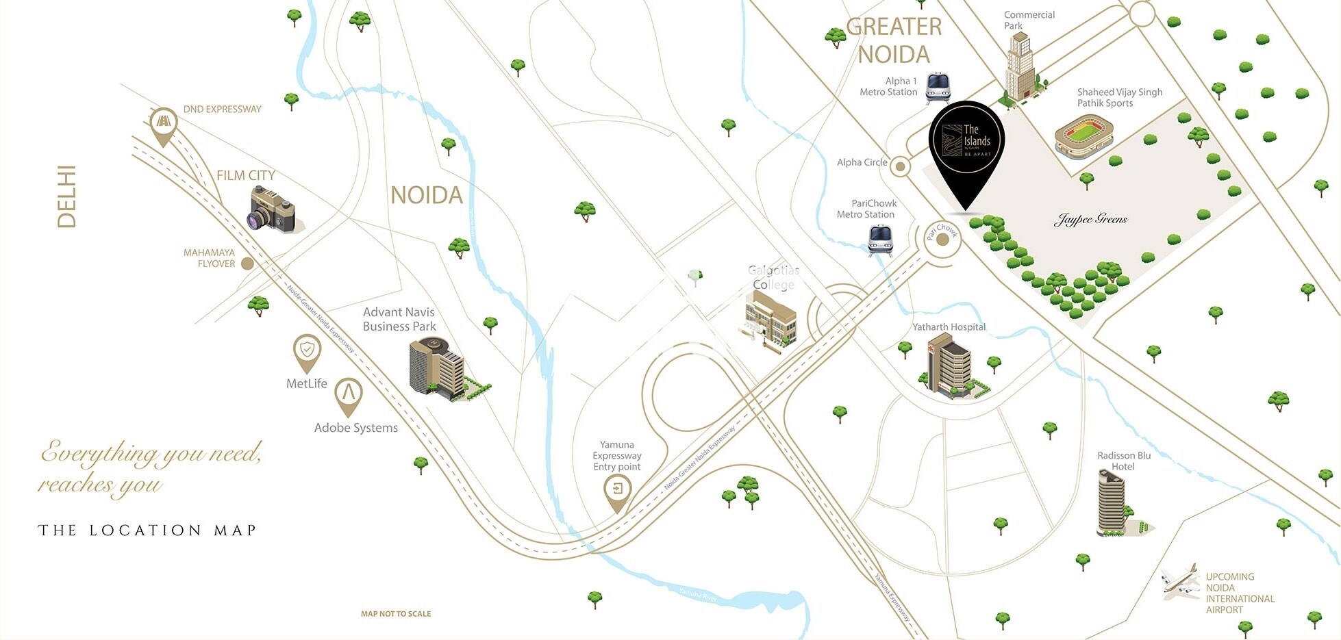 Gaurs The Islands Location Image