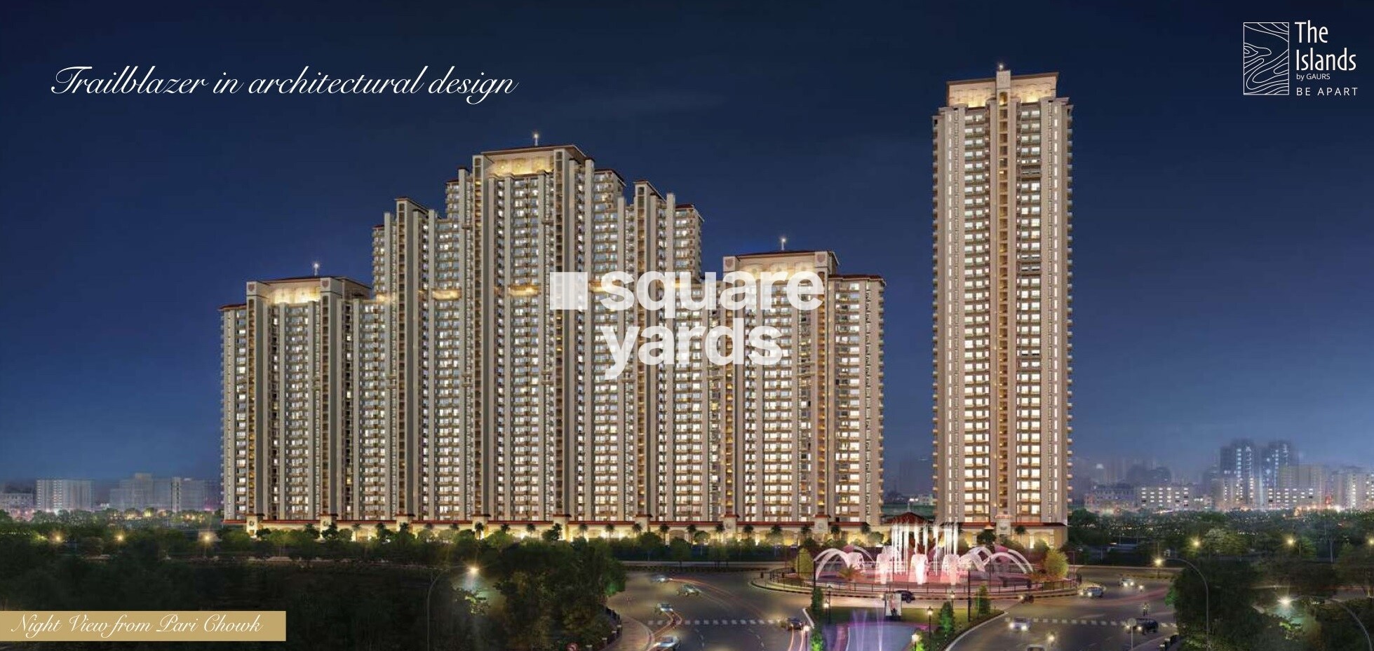 Gaurs The Islands Tower View 4