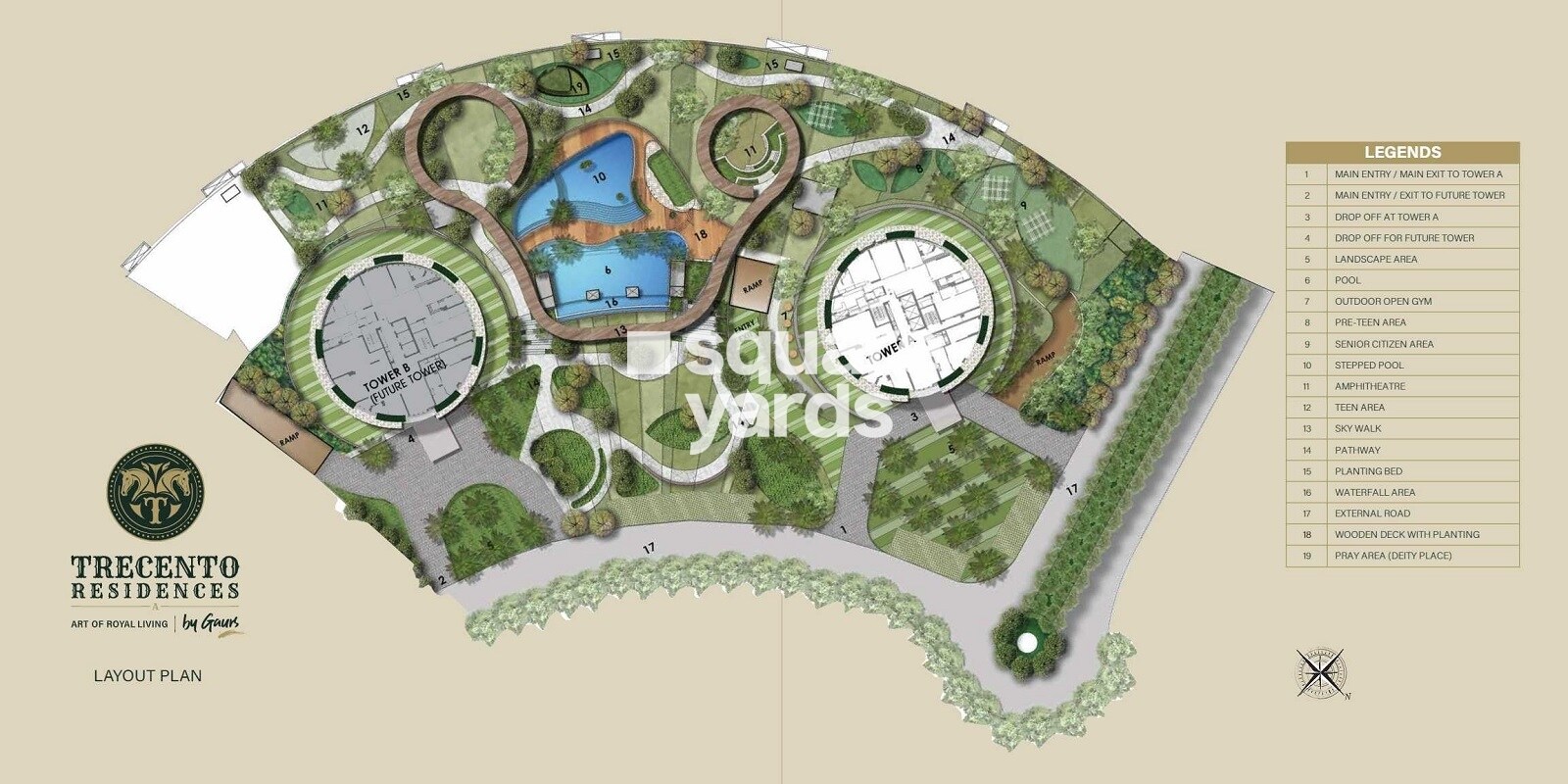 Gaurs Trecento Residences