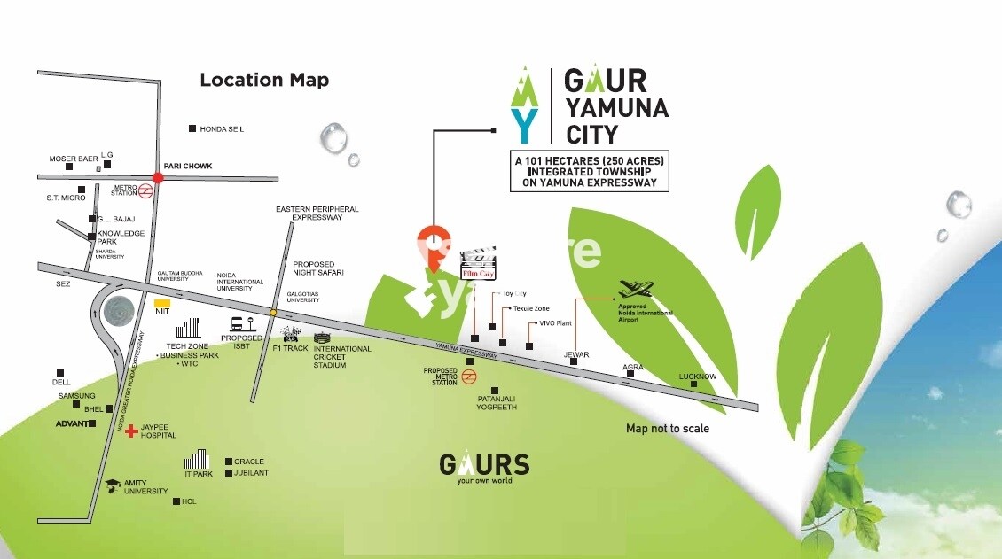 Gaursons 1st B Park View Location Image