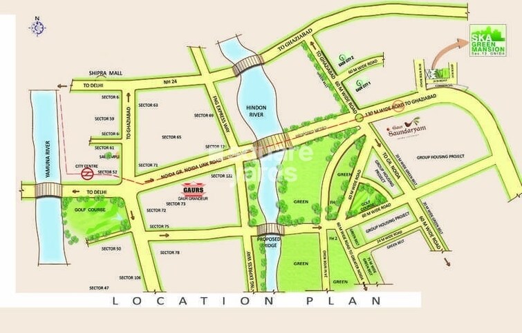 Gaursons Ska Green Mansion Location Image