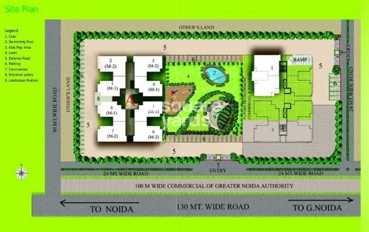 Gaursons Ska Green Mansion Master Plan Image