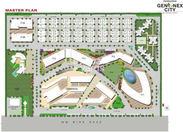 gennex city project master plan image1