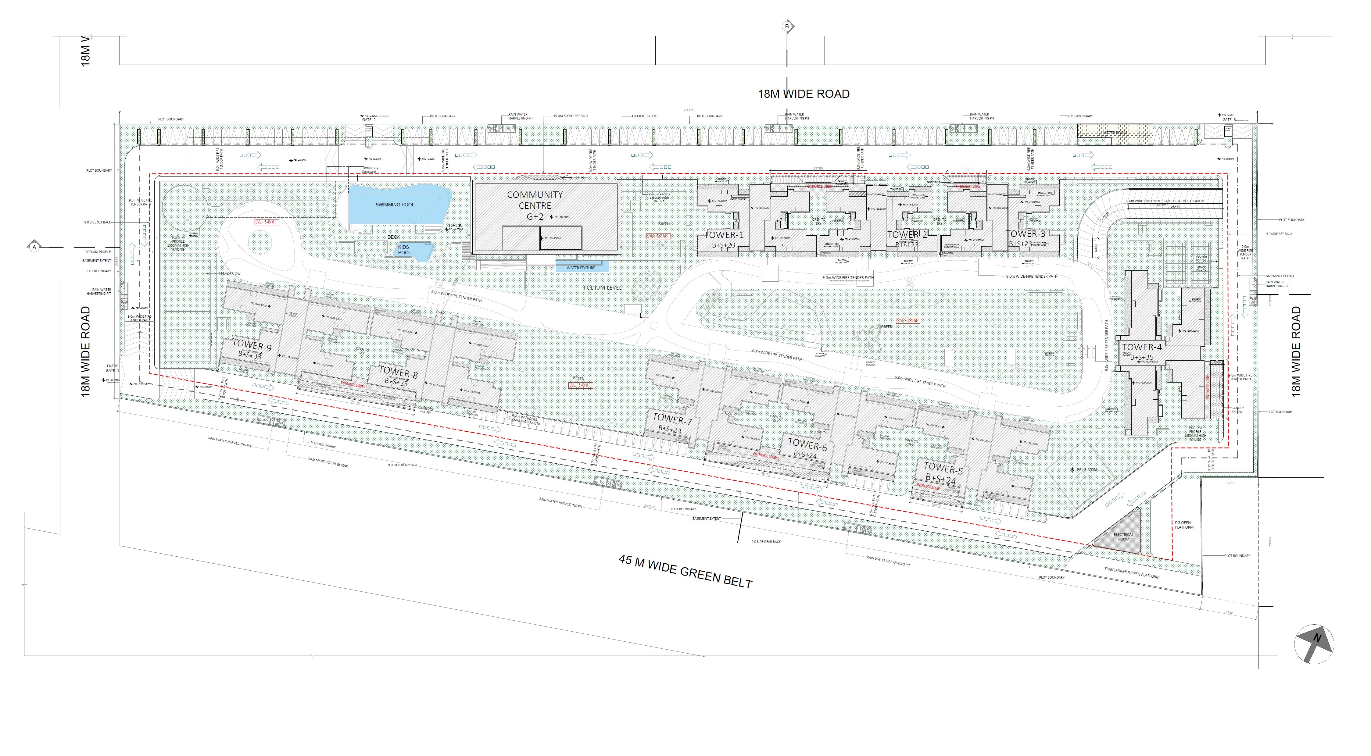Godrej Arden Master Plan Image