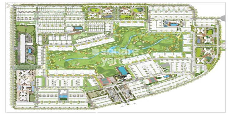 Godrej Golf Link Villas Master Plan Image