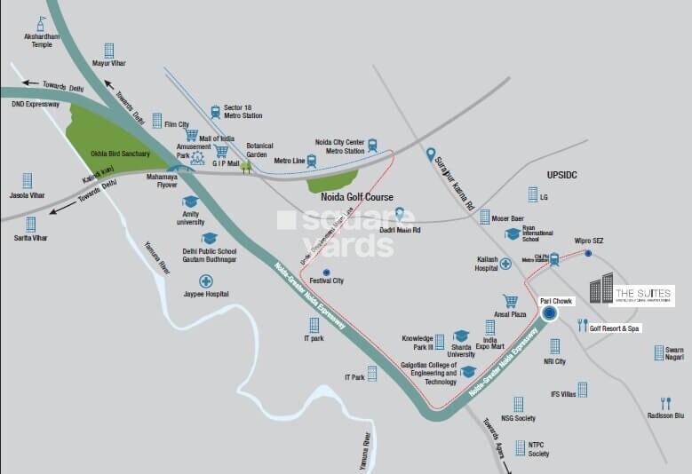 Godrej The Suites Location Image