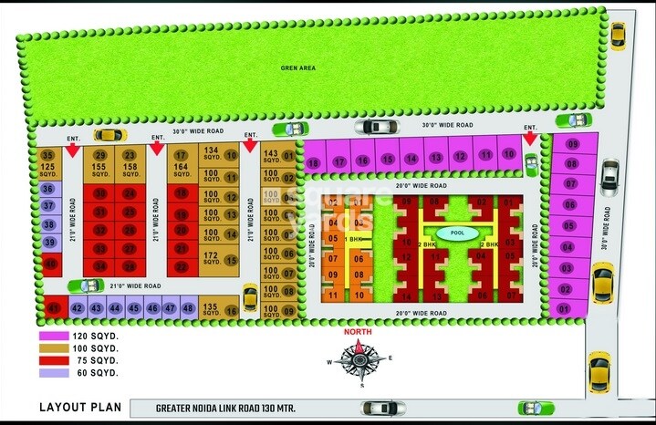 Golden Wave Visavi Residency Master Plan 1