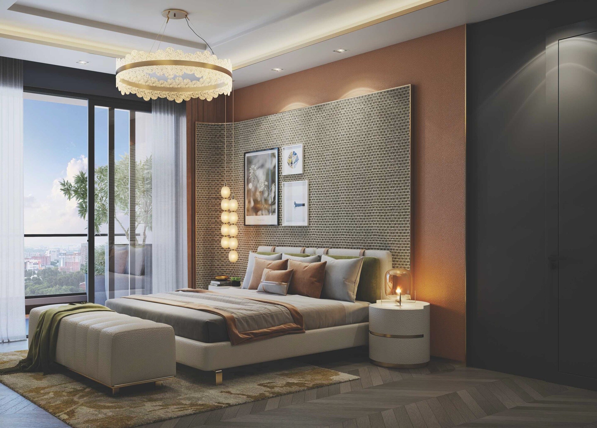 Greenbay The Monarque Apartment Interiors