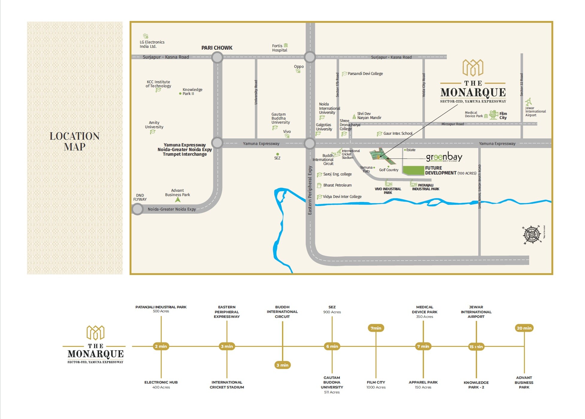 Greenbay The Monarque Location Image