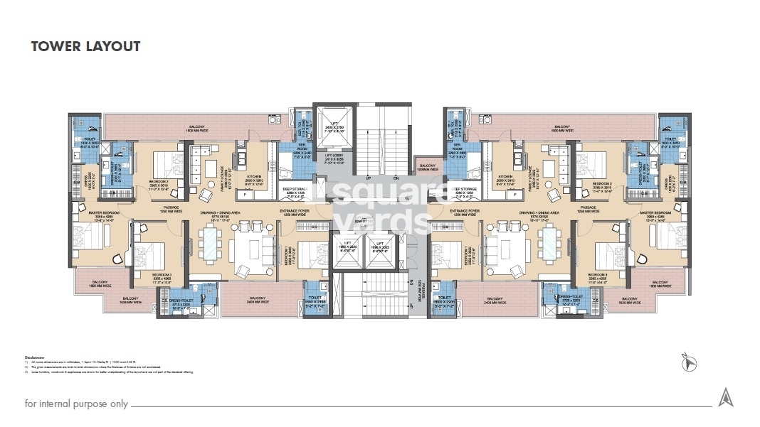 Gulshan Avante Floor Plans