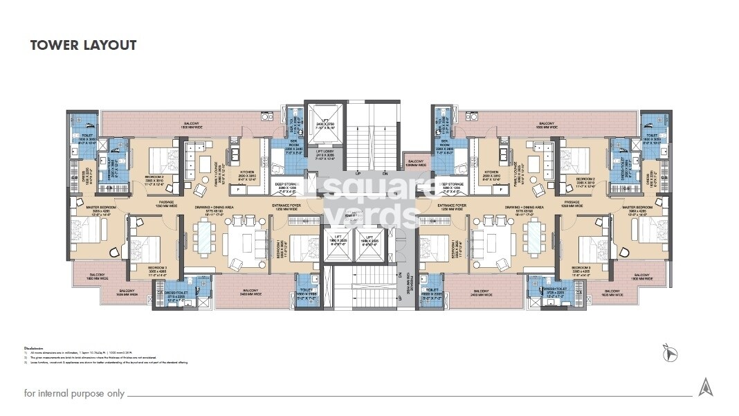 Gulshan Avante Floor Plans