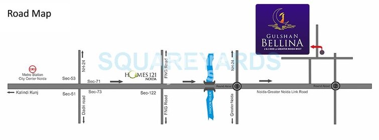 Gulshan Bellina Location Image