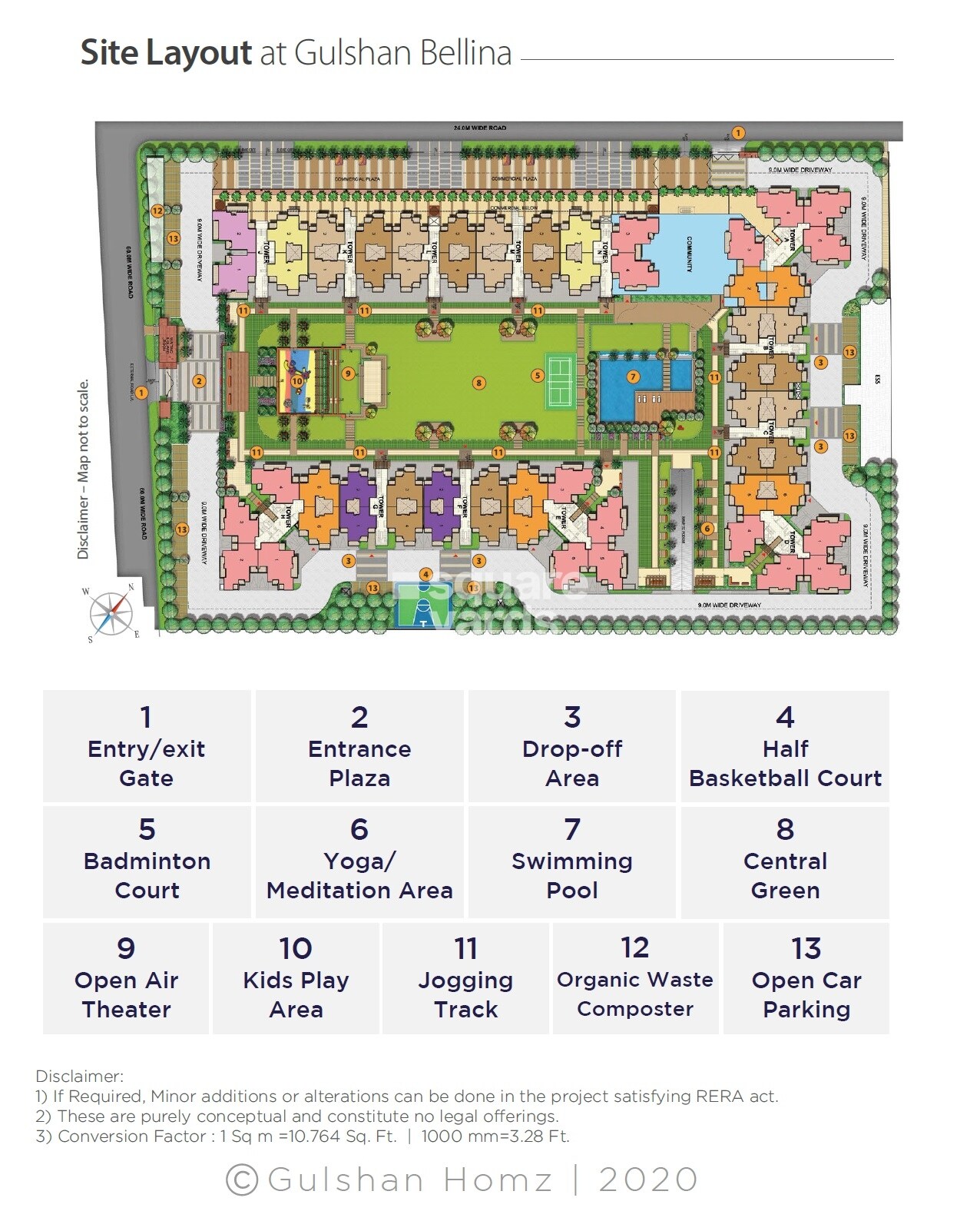Gulshan Bellina Master Plan 1