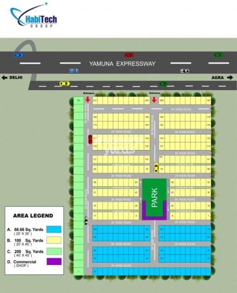 Habitech Greens Master Plan Image