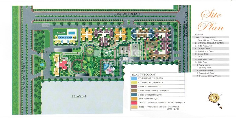 Habitech Panch Tatva Master Plan Image
