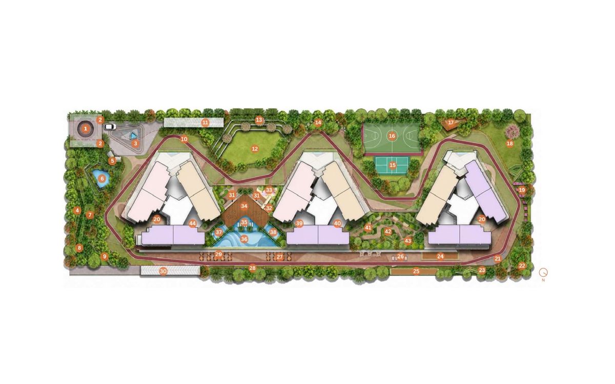 Hero Homes Leafsong Retreat Master Plan Image