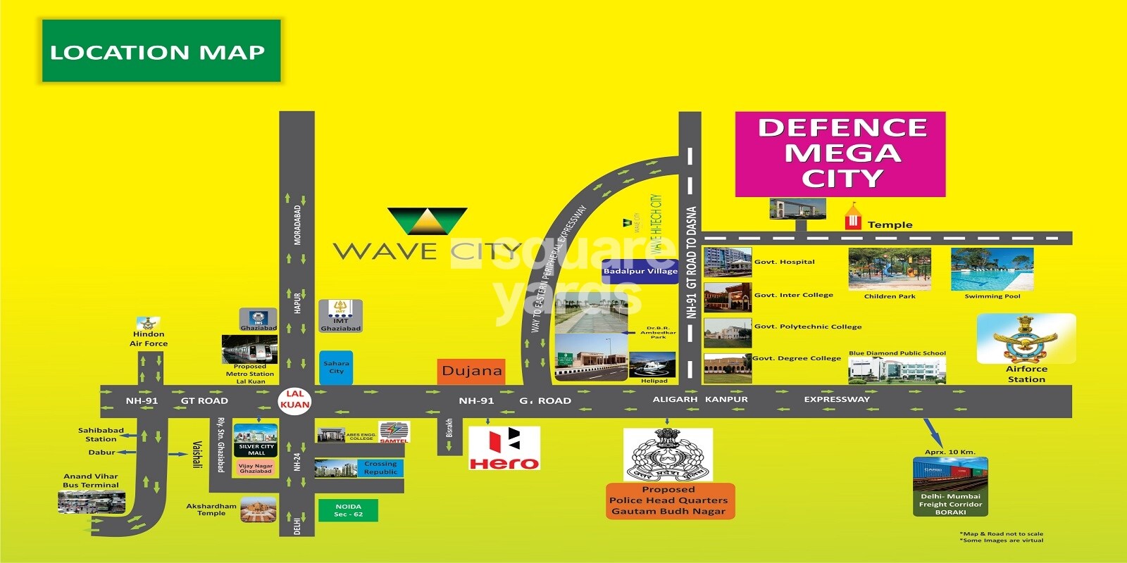 Himalaya Defence Mega City Location Image