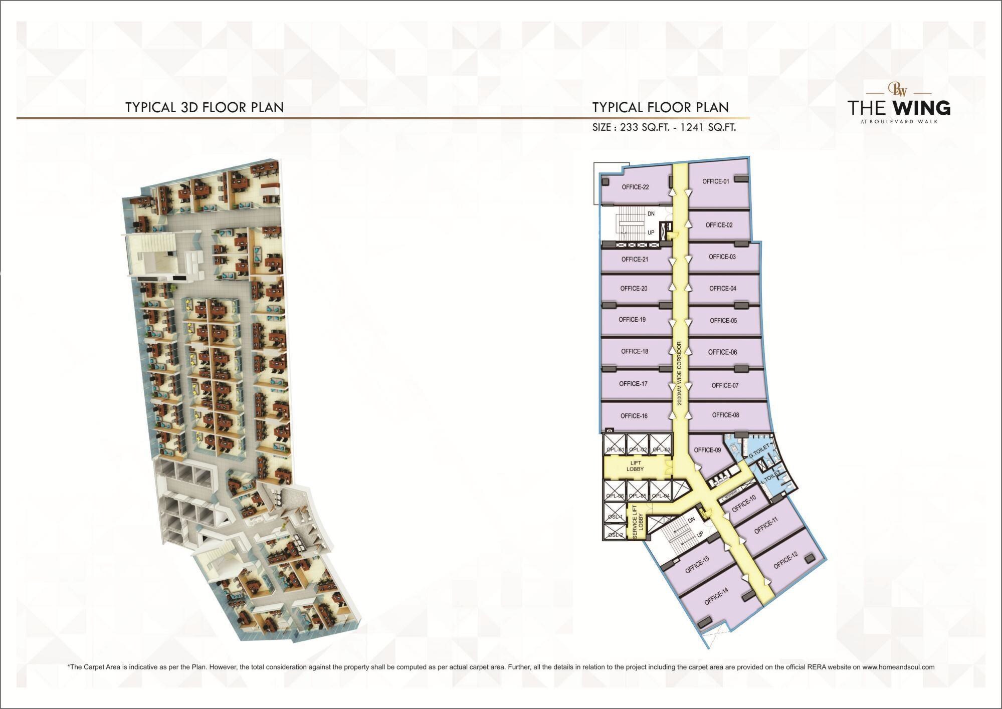 Home And Soul Boulevard Walk Phase 2 Floor Plans