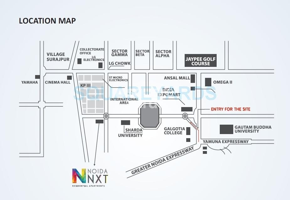 Horizon Noida NXT Location Image