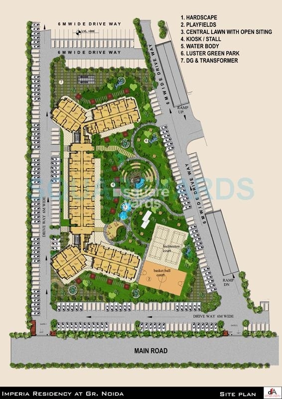 Imperia H2O Residency Master Plan 1