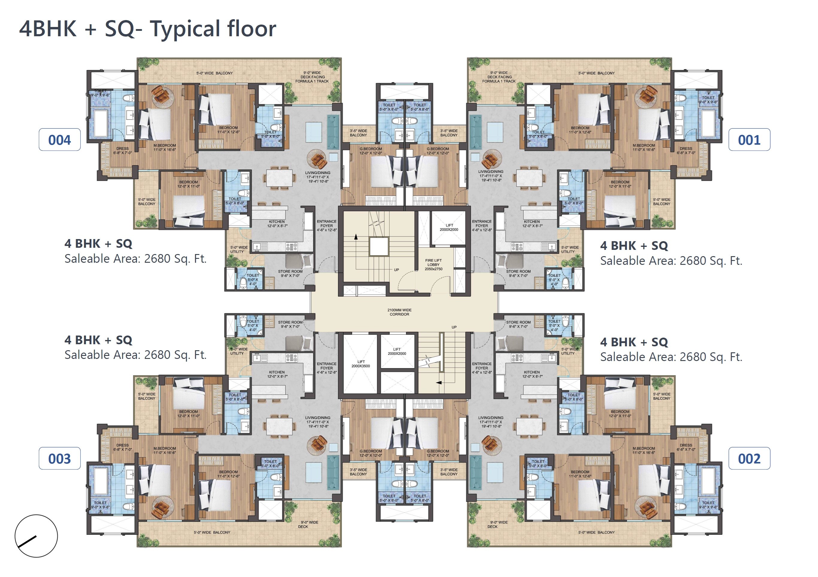 Imperia The Sephyra Floor Plans 1