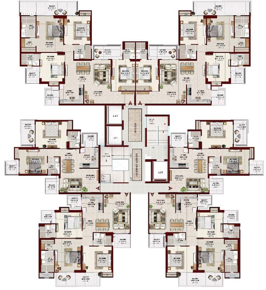 Irish Pearls Floor Plans