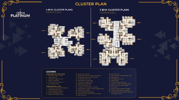 Irish Platinum Floor Plans