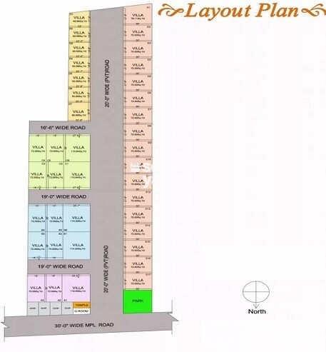 Jak Green Villas II Master Plan Image