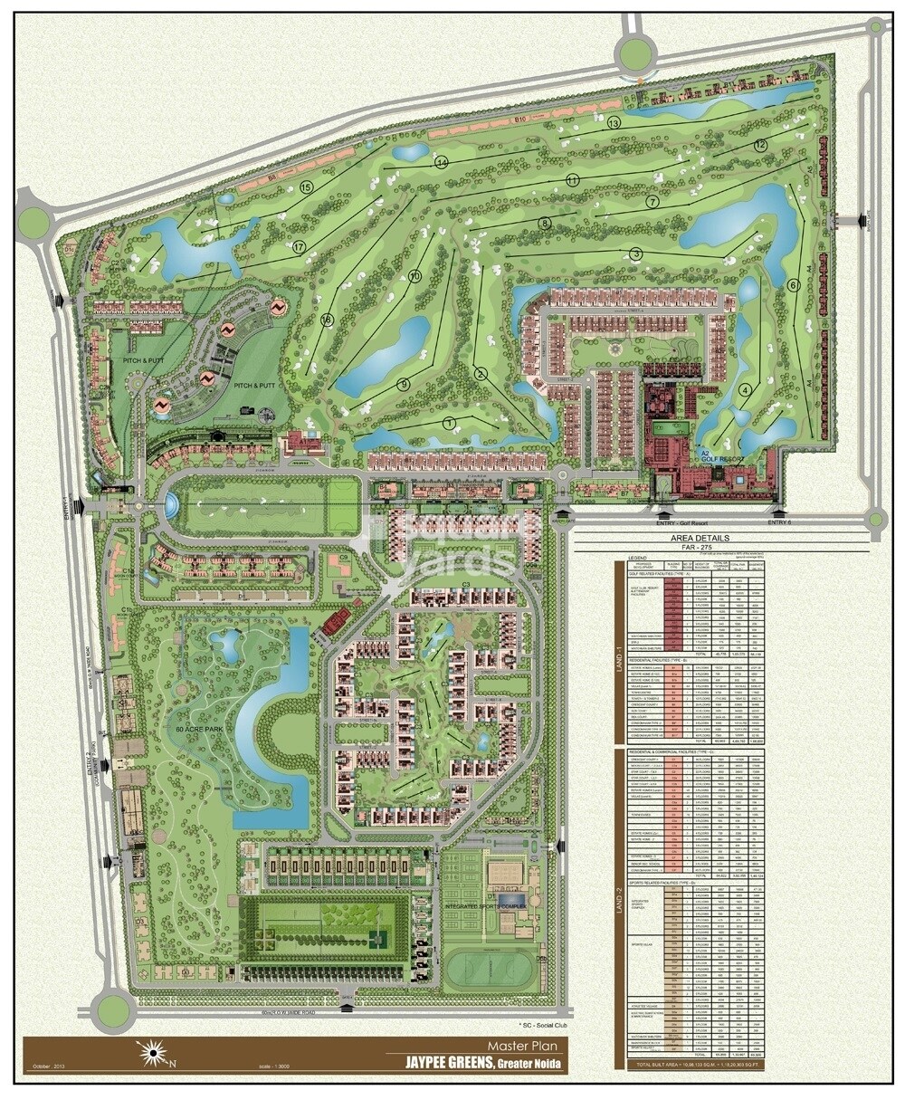 Jaypee Green Jade Apartments Master Plan 1