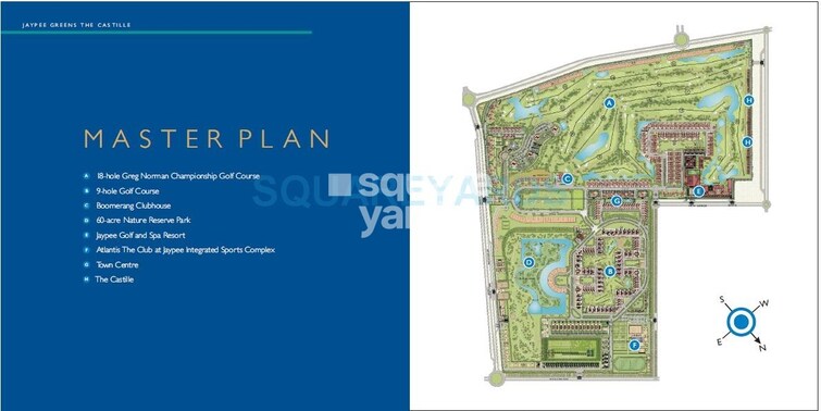 Jaypee Greens The Castille Master Plan Image