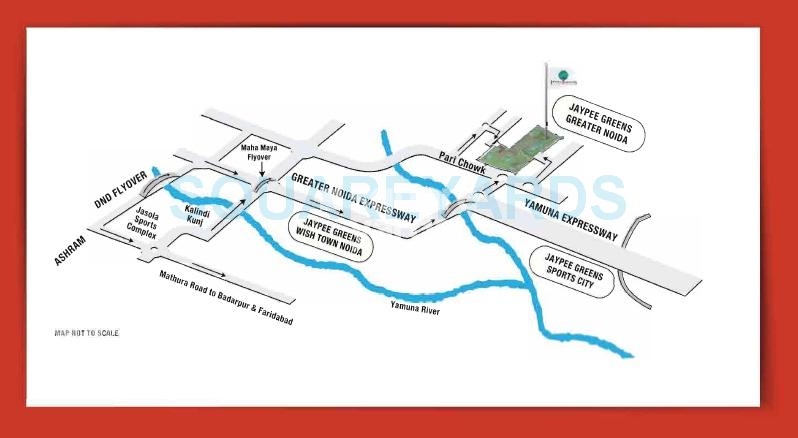 Jaypee Greens The Castille III Location Image