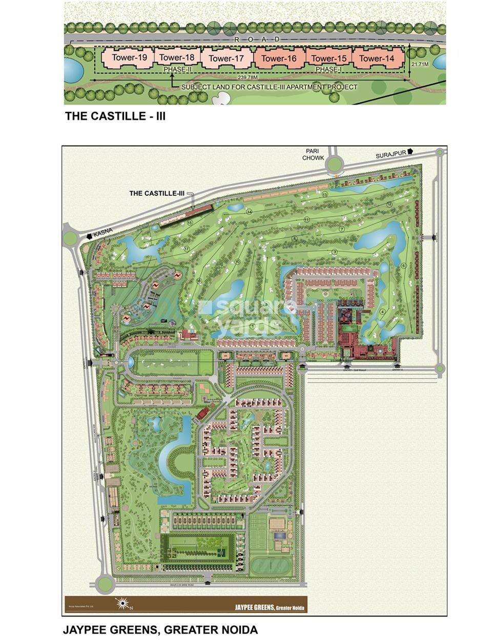 Jaypee Greens The Castille III Master Plan 1