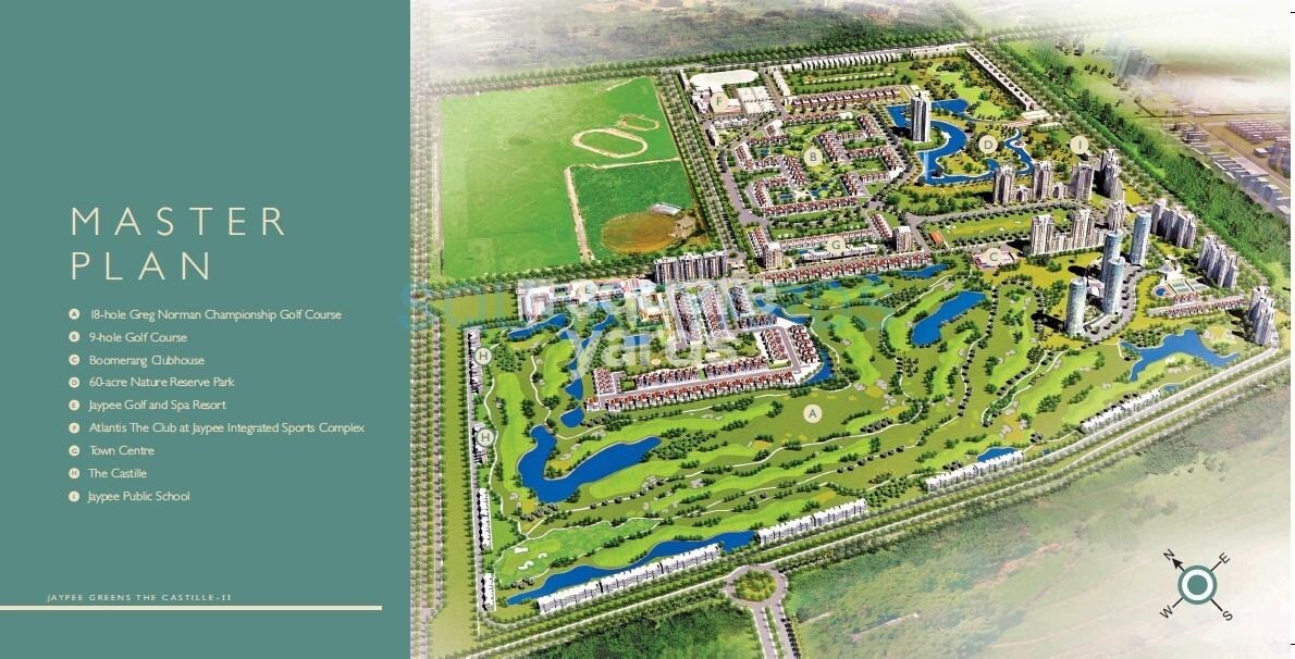 Jaypee Greens The Castille II Master Plan 1