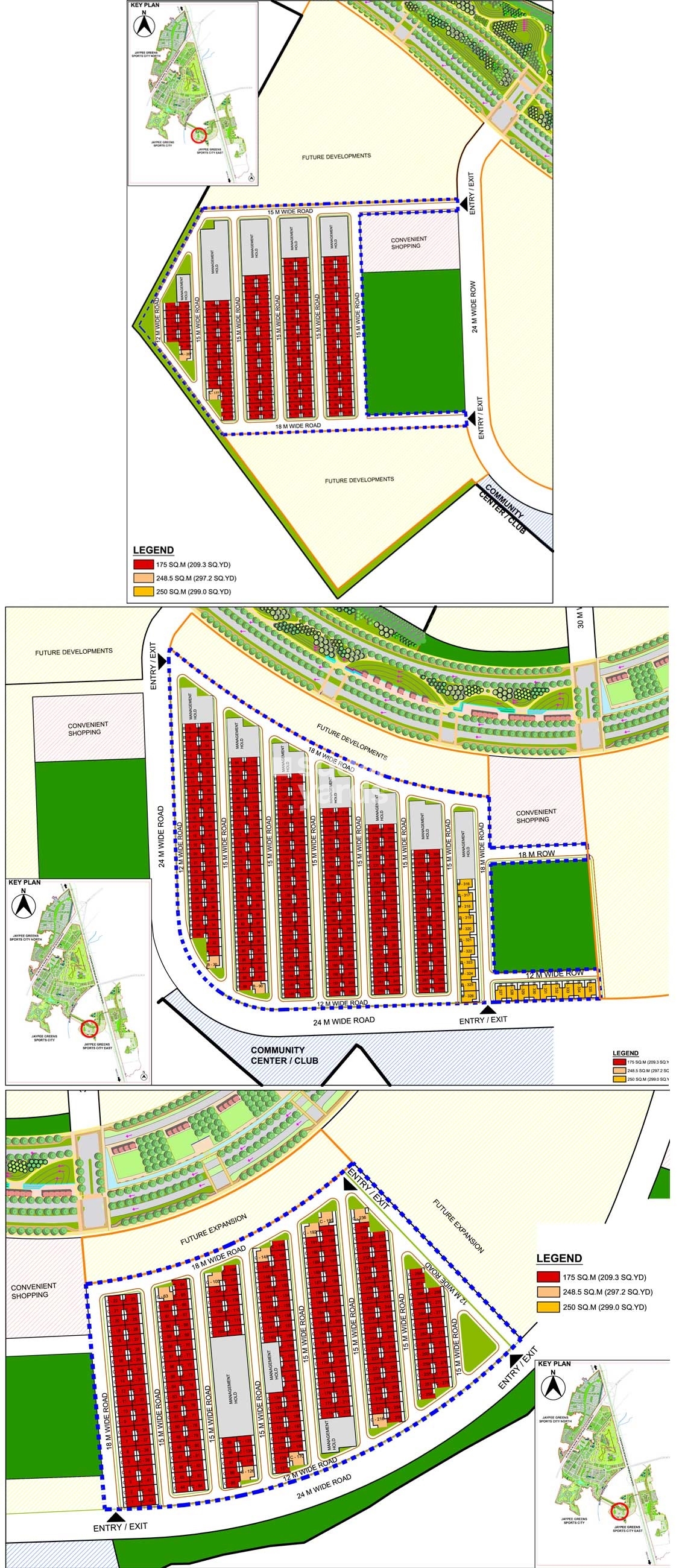 Jaypee Yamuna Vihar Plots Master Plan Image