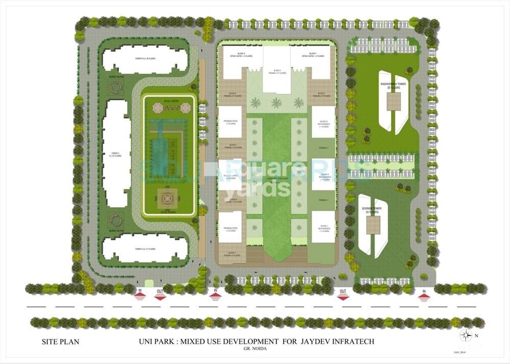JD Group The Uni Residence Master Plan 1