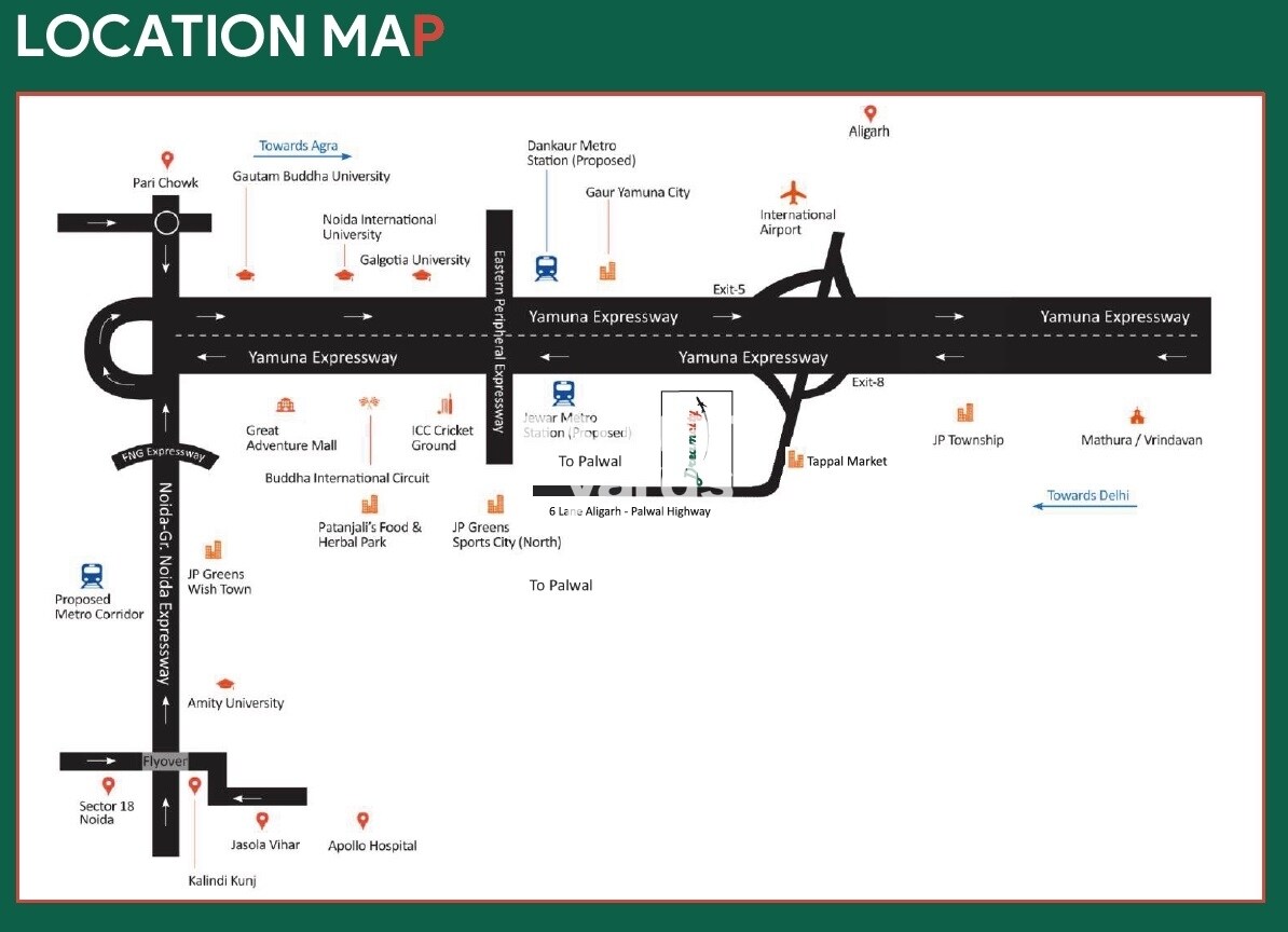 JDIA Dream City Location Image