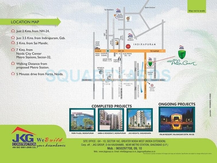 JKG Palm Court Location Image