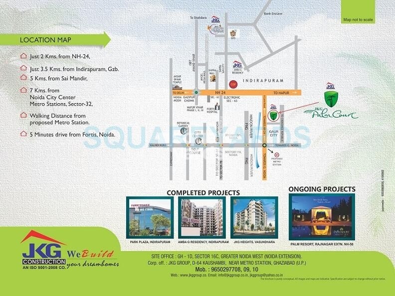 JKG Palm Court Location Image