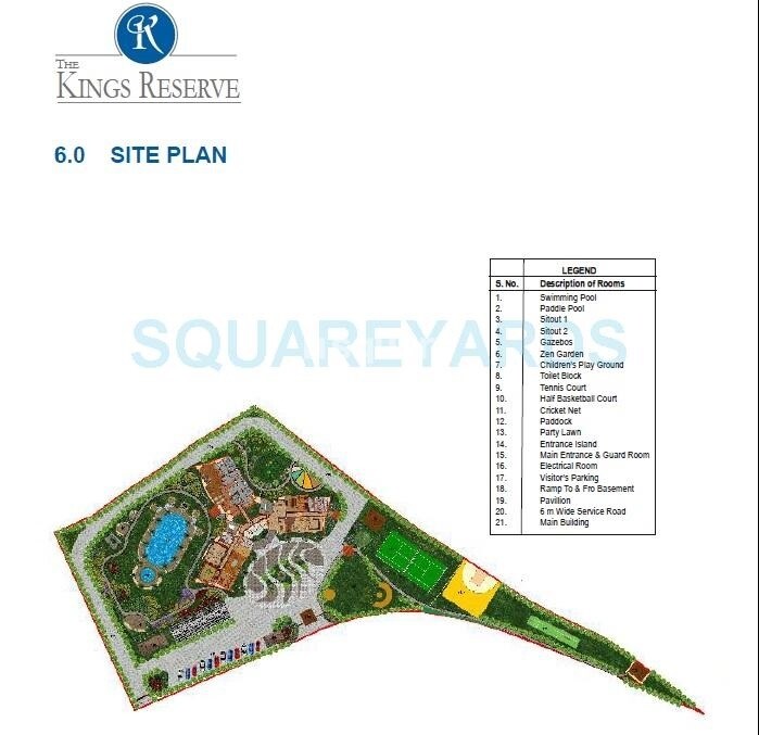 Kailash Nath The Kings Reserve Master Plan 1
