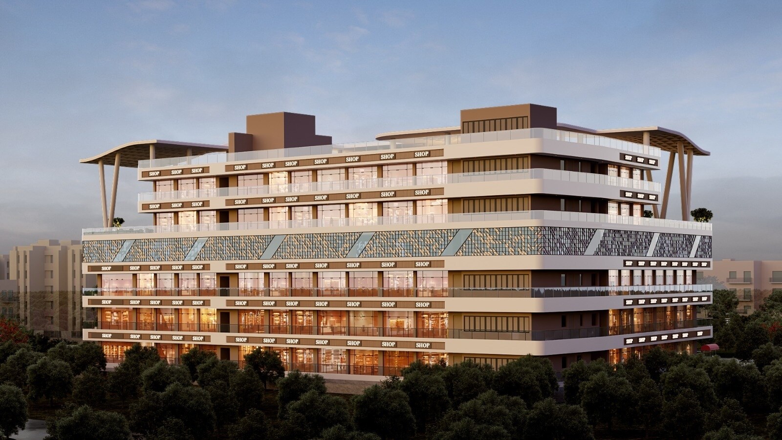 Kamakhya Cross Walk Commercial Exteriors 5