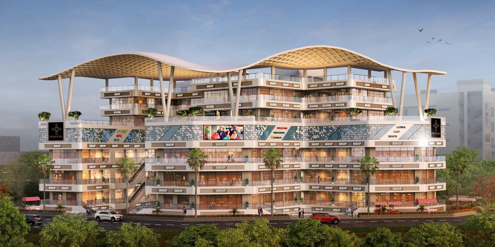 Kamakhya Cross Walk residential project in PHI III Greater Noida